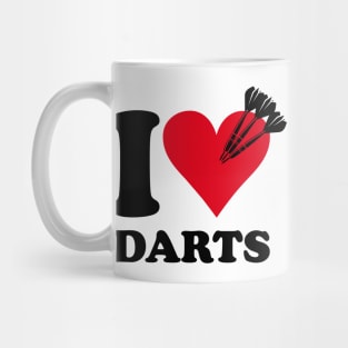 I love darts Mug